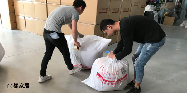 兩天出貨900件懶人沙發(fā) 這家杭州家具廠實(shí)力說話 有（圖）為證